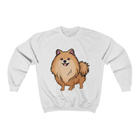 Pomeranian Unisex Heavy Blend™ Crewneck Sweatshirt, Made in USA