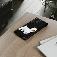 West Highland White Terrier Tough Cell Phone Cases, Impact Resistant, Matte or Glossy, FREE Shipping, Made in USA!!