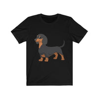 Dachshund  Unisex Jersey Short Sleeve Tee