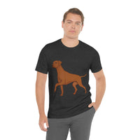 Rhodesian Ridgeback Unisex Jersey Short Sleeve Tee, S - 3XL, 16 Colors, Light Fabric Cotton, FREE Shipping, Made in USA!!