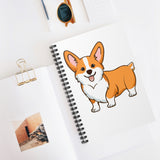 Pembroke Welsh Corgi Spiral Notebook - Ruled Line