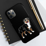 Australian Shepherd Case Mate Tough Cell Phone Cases, Wireless Charging, Extremely Strong Plastic, FREE Shipping, Made in USA!!