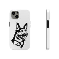 German Shepherd Case Mate Tough Phone Cases, Over 30 Sizes, Impact Resistant, Rubber Liner, FREE Shipping, Made in USA!!