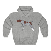 German Shorthaired Pointer Unisex Heavy Blend Hooded Sweatshirt