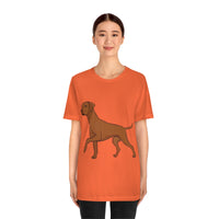Rhodesian Ridgeback Unisex Jersey Short Sleeve Tee, S - 3XL, 16 Colors, Light Fabric Cotton, FREE Shipping, Made in USA!!