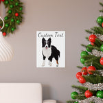 Border Collie Premium Matte vertical posters, 7 Sizes, Customizable, Personalized, FREE Shipping, Made in the USA!!