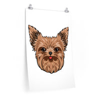 Yorkshire Terrier Premium Matte vertical posters