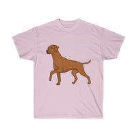 Rhodesian Ridgeback Unisex Ultra Cotton Tee, 100% Cotton,  S - 3XL, FREE Shipping, Made in USA!!