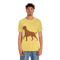 Rhodesian Ridgeback Unisex Jersey Short Sleeve Tee, S - 3XL, 16 Colors, Light Fabric Cotton, FREE Shipping, Made in USA!!