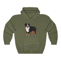 Bernese Mountain Dog Unisex Heavy Blend™ Hooded Sweatshirt