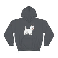 West Highland White Terrier Unisex Heavy Blend™ Hooded Sweatshirt, S - 5XL, Cotton/Polyester, FREE Shipping, Made in USA!!