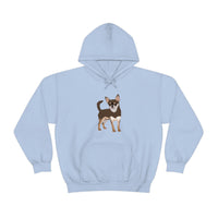 Chihuahua Unisex Heavy Blend Hooded Sweatshirt, Cotton/Polyester, S- 5XL, 13 Colors, Free Shipping, Made In Usa!!