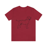 Labrador Retriever Unisex Jersey Short Sleeve Tee