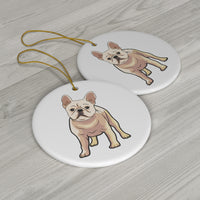 French Bulldog Ceramic Ornaments