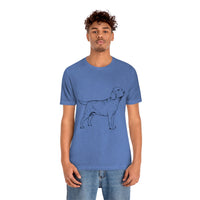 Labrador Retriever Unisex Jersey Short Sleeve Tee