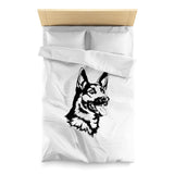 German Shepherd Microfiber Duvet Cover