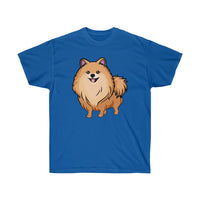 Pomeranian Unisex Ultra Cotton Tee, Made in USA