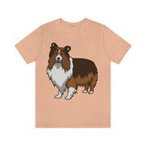 Shetland Sheepdog Unisex Jersey Short Sleeve Tee