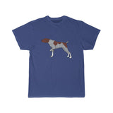 German Shorthaired Pointer Men's Short Sleeve Tee, 100% Cotton, Light Fabric, FREE Shipping, Made in USA!!