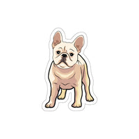 French Bulldog Die-Cut Stickers,  Water Resistant Vinyl, 5 Sizes, Matte Finish, Indoor/Outdoor, FREE Shipping, Made in USA!!