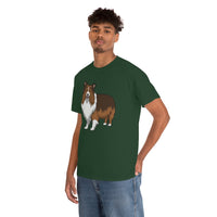 Shetland Sheepdog Unisex Heavy Cotton Tee