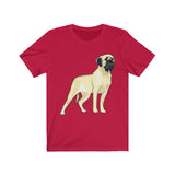 Mastiff Unisex Jersey Short Sleeve Tee, S-3XL, 17 Colors Available, Soft Cotton, Made in the USA!!