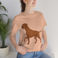 Rhodesian Ridgeback Unisex Jersey Short Sleeve Tee, S - 3XL, 16 Colors, Light Fabric Cotton, FREE Shipping, Made in USA!!