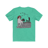 German Shorthaired Pointer Unisex Jersey Short Sleeve Tee