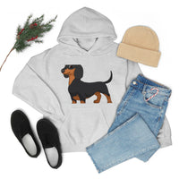 Dachshund Unisex Heavy Blend™ Hooded Sweatshirt, S - 5XL, 13 Colors, Cotton/Polyester, FREE Shipping, Made in USA!!