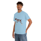 German Shorthaired Pointer Unisex Heavy Cotton Tee