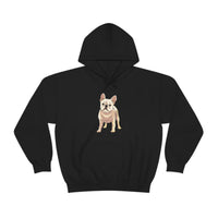 French Bulldog Unisex Heavy Blend Hooded Sweatshirt, S - 5XL, 12 Colors, FREE Shipping, Made in USA!!