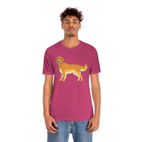 Golden Retriever Unisex Jersey Short Sleeve Tee