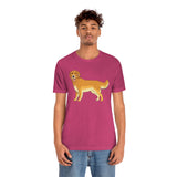 Golden Retriever Unisex Jersey Short Sleeve Tee
