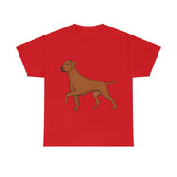 Rhodesian Ridgeback Unisex Heavy Cotton Tee, S - 5XL, 12 Colors, Cotton, Medium Fabric, FREE Shipping, Made in USA!!