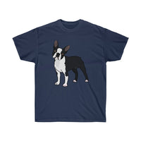 Boston Terrier Unisex Ultra Cotton Tee