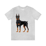 Doberman Pinscher Unisex Jersey Short Sleeve Tee