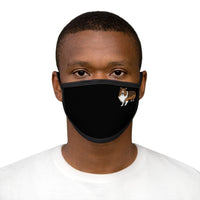 Shetland Sheepdog Mixed-Fabric Face Mask