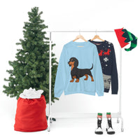 Dachshund Unisex Heavy Blend™ Crewneck Sweatshirt, S - 2XL, 14 Colors, Cotton/Polyester, Medium Fabric, FREE Shipping, Made in USA!!