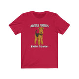 Airedale Terrier Unisex Jersey Short Sleeve Tee