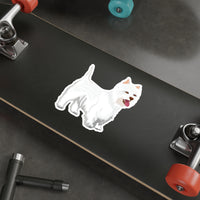West Highland White Terrier Die-Cut Stickers, 5 Sizes, Water Resistant Vinyl, Indoor/Outdoor, Matte Finish, FREE Shipping, Made in USA!!