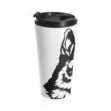 German Shepherd Stainless Steel Travel Mug