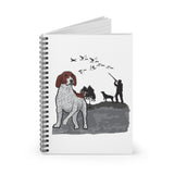 German Shorthaired Pointer Spiral Notebook - Ruled Line