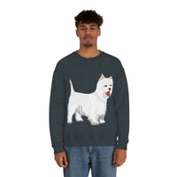 West Highland White Terrier Unisex Heavy Blend™ Crewneck Sweatshirt, S - 5XL, Cotton/Polyester, FREE Shipping, Made in USA!!