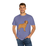 Chesapeake Bay Retriever Unisex Garment-Dyed T-shirt, S - 3XL, Cotton, Relaxed Fit, 16 Colors, FREE Shipping, Made in USA!!