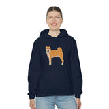 Shiba Inu Unisex Heavy Blend™ Hooded Sweatshirt, S -5XL, 12 Colors, Cotton/Polyester, Medium Heavy Fabric, FREE Shipping, Made in USA!!