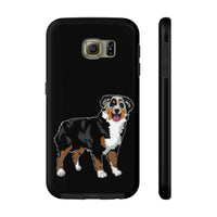 Australian Shepherd Case Mate Tough Cell Phone Cases, Wireless Charging, Extremely Strong Plastic, FREE Shipping, Made in USA!!