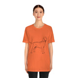 Labrador Retriever Unisex Jersey Short Sleeve Tee