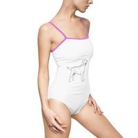 Labrador Retriever Women's One-piece Swimsuit