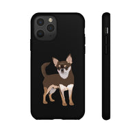 Chihuahua Cell Phone Tough Cases, iPhone, Samsung, 2 Layer Case, Impact Resistant, Made in the USA!!