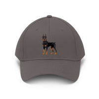 Doberman Pinscher Unisex Twill Hat